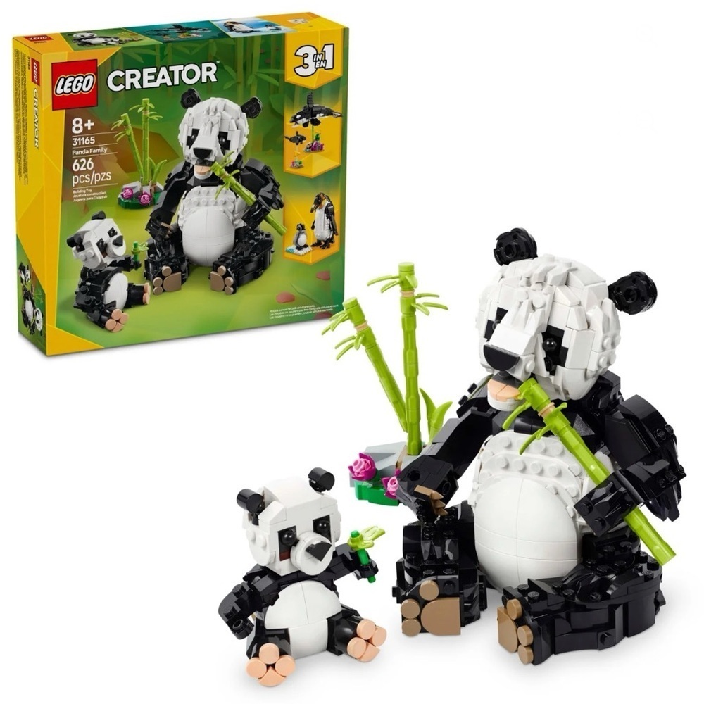 LEGO Creator 3 in 1 Wild Animals Panda Penguin Orca NEW SEALED IN BOX - Picture 1 of 10